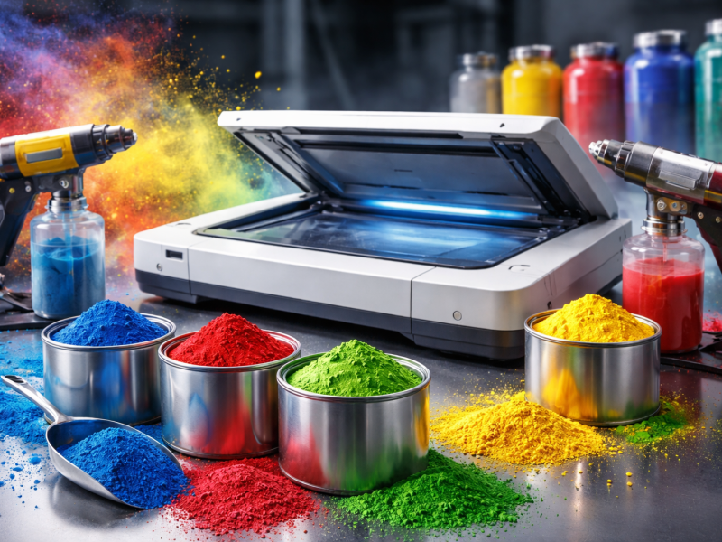 Farba proszkowa do Skanerów